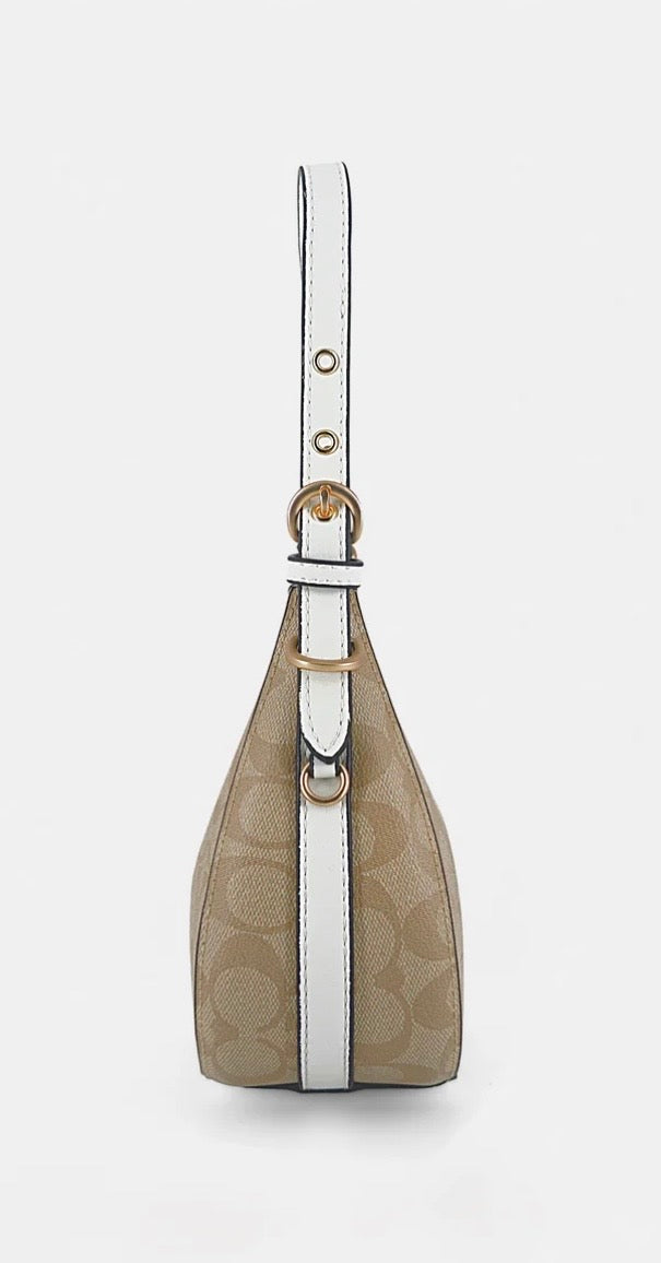Coach Small Jonie 22 Half Moon Shoulder Bag